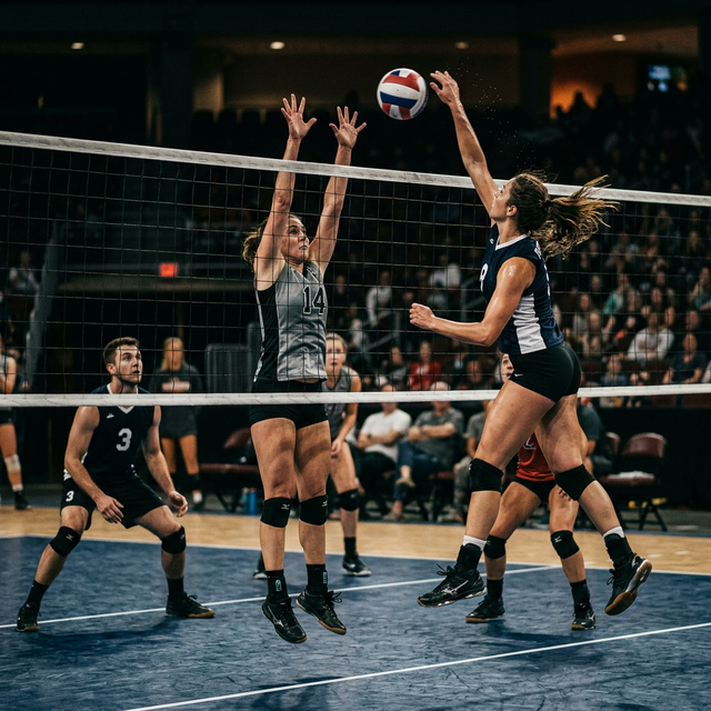 Treino de Vôlei de Quadra NaMí